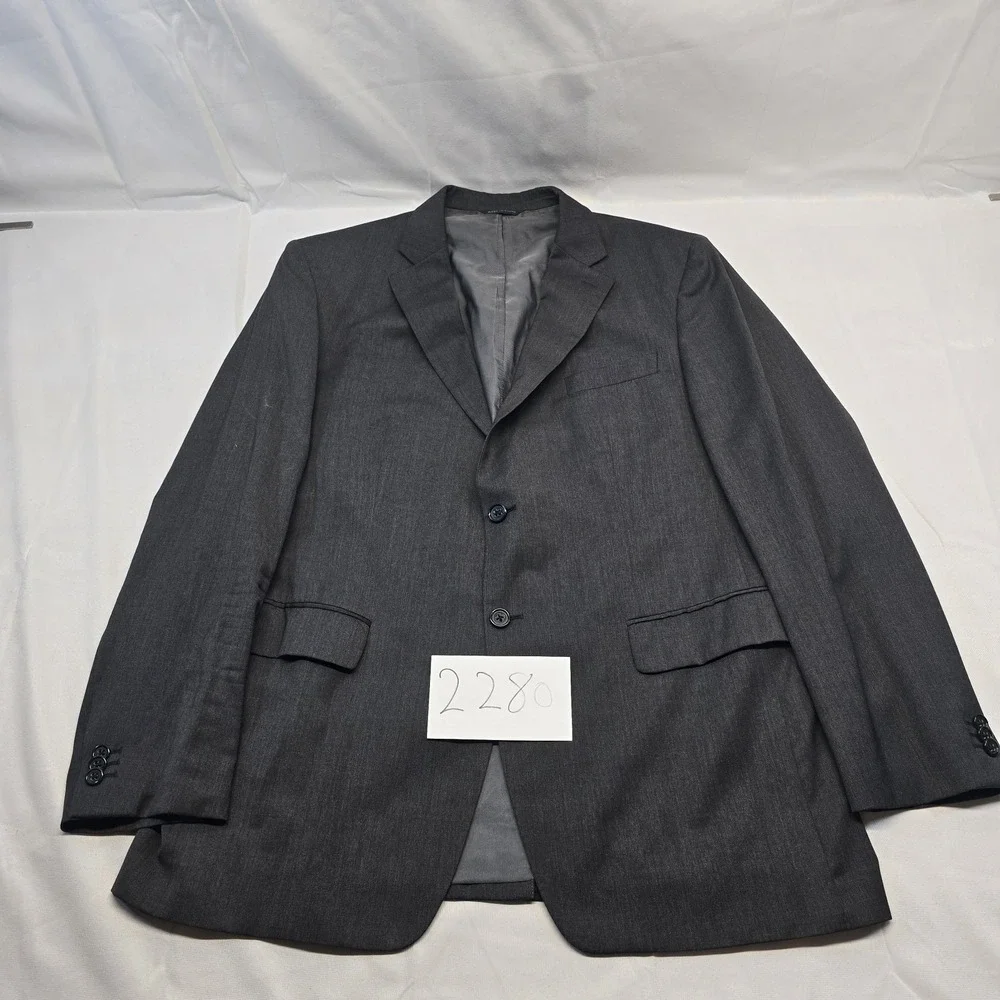 Banana Republic Modern Fit Lanificio F.lli Cerruti  Blazer Men 44r‎ Gray